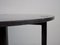 Round Dining Table in Black Lacquered Metal and Granite Top, 1970s 6