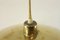 Large Mid-Century Brass Pendant Lamp from Bergboms, 1960s 4