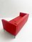 Vintage Red 3-Seater Sofa from Walter Knoll / Wilhelm Knoll 4