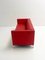 Vintage Red 3-Seater Sofa from Walter Knoll / Wilhelm Knoll 6