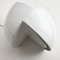 White Ceramic Hemisphere Table Lamp from Perdomello 70, 1970s, Image 3