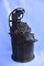 Bini / Edo Artist, Oba Commemorative Head with Wings, Pre-1800, Bronze 2