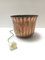 Round Embossed Copper Cachepot or Vase in the style of Egidio Casagrande, Italy, 1950s 3