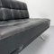 Constanze Daybed in Black Leather by Johannes Spalt for Wittmann, Vienna, 1960s, Image 8