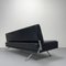 Constanze Daybed in Black Leather by Johannes Spalt for Wittmann, Vienna, 1960s, Image 5