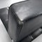 Constanze Daybed in Black Leather by Johannes Spalt for Wittmann, Vienna, 1960s, Image 11