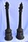 Nigerian Kingdom of Benin Artist, Elephant Tusks, Pre-1800s, Bronzes, Set of 2 2
