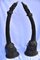 Nigerian Kingdom of Benin Artist, Elephant Tusks, Pre-1800s, Bronzes, Set of 2 1