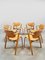 Vintage Finnish Aslak Dining Chairs by Ilmari Tapiovaara for Asko, 1960s, Set of 6, Image 3