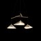 Emily Group of Three Brass Hanging Lamp from Moss Objects 1