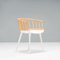 Silla de comedor Cyborg Stick en blanco y fresno natural atribuida a Marcel Wanders para Magis, década de 2010, Imagen 2
