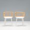 Silla de comedor Cyborg Stick en blanco y fresno natural atribuida a Marcel Wanders para Magis, década de 2010, Imagen 5
