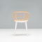 Silla de comedor Cyborg Stick en blanco y fresno natural atribuida a Marcel Wanders para Magis, década de 2010, Imagen 3