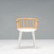 Silla de comedor Cyborg Stick en blanco y fresno natural atribuida a Marcel Wanders para Magis, década de 2010, Imagen 8
