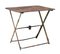 Early 20th Century French Folding Metal Garden Table, 1920 1