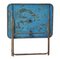 Early 20th Century French Folding Metal Garden Table, 1920 3