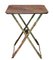 Early 20th Century French Folding Metal Garden Table, 1920 5