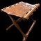 Tabouret Pliant Gold Hill par Poul Hundevad pour Hundevad & Co., 1960s 2