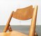 Set of Mid-Century German SE 18 Children Folding Chairs by Egon Eiermann for Wilde+spieth, 1950s, Image 11