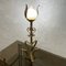 Golden Wrought Iron Lamp, 1950, Image 1
