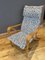 Sedia vintage con poggiapiedi di Simo Heikkila per Ikea, anni '90, Immagine 5