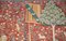 Large Vintage Lady and the Unicorn Wall Hanging Woven Tapestry, Image 12