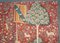 Large Vintage Lady and the Unicorn Wall Hanging Woven Tapestry, Image 17
