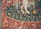Large Vintage Lady and the Unicorn Wall Hanging Woven Tapestry, Image 14