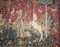 Large Vintage Lady and the Unicorn Wall Hanging Woven Tapestry, Image 9