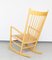 Vintage Rocking Chair J16 by Hans J. Wegner for Kvist Møbler, Image 3