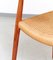 Teak Dining Chairs No. 77 by Niels O. Møller Moller for J.L.Møller, Set of 6, Image 5