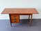 Small Teak Veneer Desk, 1960s, Image 2