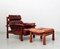 Poltrona e poggiapiedi di Percival Lafer per Lafer Furniture Company, Immagine 1