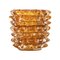 Italian Murano Glass Vase with Gold Leaf, Image 1