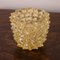 Italian Murano Glass Vase with Gold Leaf 3