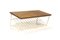 Scandinavian Wall Shelf in Elm and White Metal, 1960, Image 4