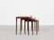 3 Tables d'Appoint Mid-Century en Teck attribuées à Johannes Andersen pour Silkeborg, 1960s 2