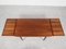 Mid-Century Rectangular Extendable Dining Table in Teak attributed to Johannes Andersen for Uldum, 1960s 8