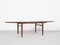 Mid-Century Rectangular Extendable Dining Table in Teak attributed to Johannes Andersen for Uldum, 1960s 3