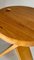 Französischer Klapphocker aus Holz von Adrian Reed, 1970 5