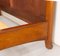 Letto Art Nouveau in radica di olmo, Francia, fine XIX secolo, Immagine 9