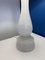 Vintage White and Red Alabaster Table Lamp 3