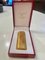 Accendino vintage placcato in oro con cerchietto Trinity e custodia da viaggio di Cartier, 1983, set di 2, Immagine 3