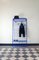 Griglia Iron Klein Blue Lacquered Coat Rack, Italy, 1980s 10