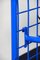 Griglia Iron Klein Blue Lacquered Coat Rack, Italy, 1980s 7