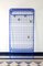 Griglia Iron Klein Blue Lacquered Coat Rack, Italy, 1980s 1