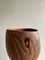Joel Parkes, Large Carved Sculpture Bowl, Wood with Gold Leaf Accents, 21st Century, Image 5