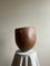 Joel Parkes, Large Carved Sculpture Bowl, Wood with Gold Leaf Accents, 21st Century, Image 4