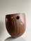 Joel Parkes, Large Carved Sculpture Bowl, Wood with Gold Leaf Accents, 21st Century, Image 2
