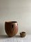 Joel Parkes, Large Carved Sculpture Bowl, Wood with Gold Leaf Accents, 21st Century, Image 7